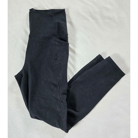 Spyder Pants - Spyder Active▪️Black Pocket Leggings w/ Geometric Pattern